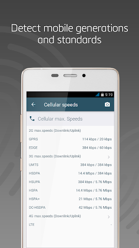 LTE Cell Info: Network Analyzer, WiFi Connection - Image screenshot of android app