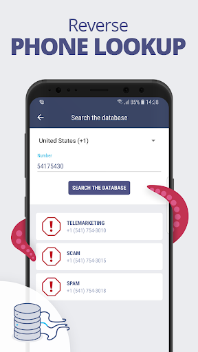 Octocaller: Spam Blocker - عکس برنامه موبایلی اندروید