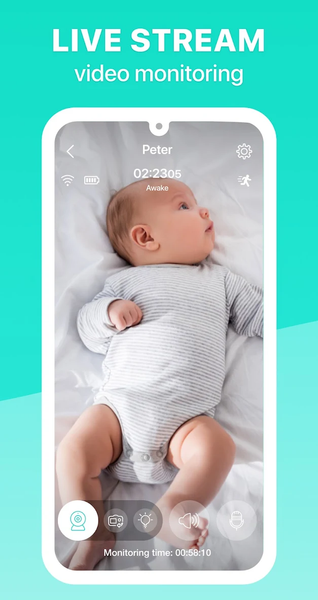 Annie Baby Monitor: Nanny Cam - عکس برنامه موبایلی اندروید