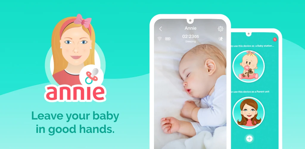 Annie Baby Monitor: Nanny Cam - عکس برنامه موبایلی اندروید