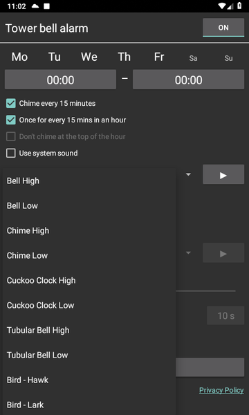 Bell Tower - Know the Time - Image screenshot of android app