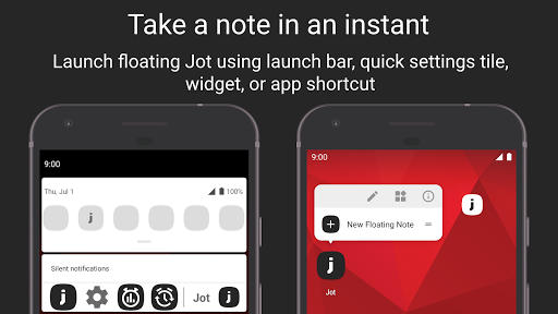 Jot: Floating Notes & Notepad - عکس برنامه موبایلی اندروید
