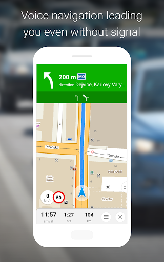 Mapy.cz: maps & navigation - عکس برنامه موبایلی اندروید