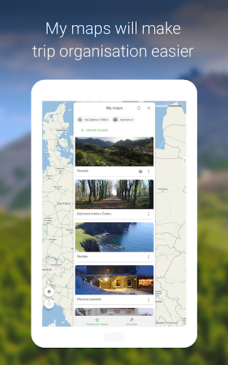 Mapy.com: Offline hiking maps - Image screenshot of android app