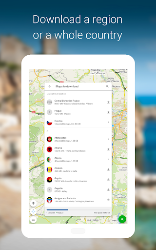Mapy.com: Offline hiking maps - Image screenshot of android app