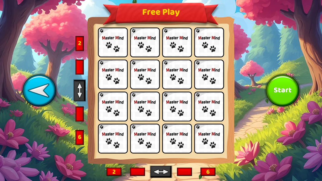 Master Mind - Memory game - Gameplay image of android game