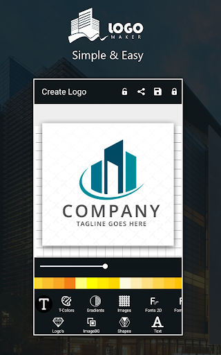 Logo Maker Free - Construction/Architecture Design - Image screenshot of android app