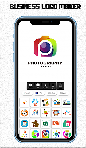 Logo Maker For Business Logo Design - عکس برنامه موبایلی اندروید