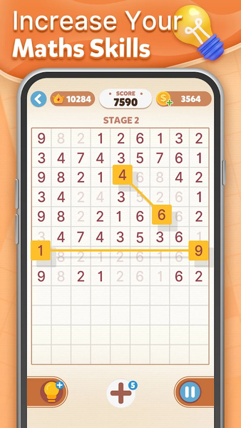 Daily Number Match - Gameplay image of android game