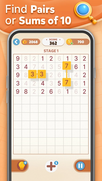 Daily Number Match - Gameplay image of android game
