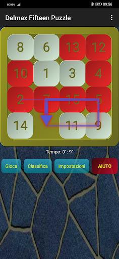 15 Puzzle Game (by Dalmax) - Gameplay image of android game