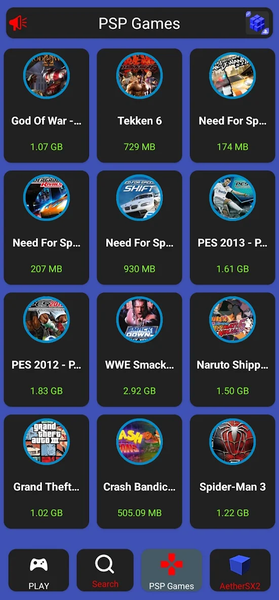 PS۲ ISO Games Emulator Pro - عکس برنامه موبایلی اندروید
