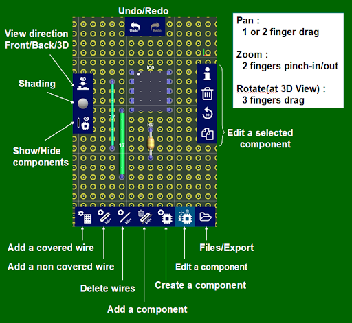 Prototype PCB Universal Printe - عکس برنامه موبایلی اندروید