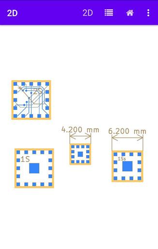 PCB Gerber viewer - عکس برنامه موبایلی اندروید