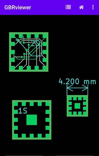 PCB Gerber viewer - عکس برنامه موبایلی اندروید