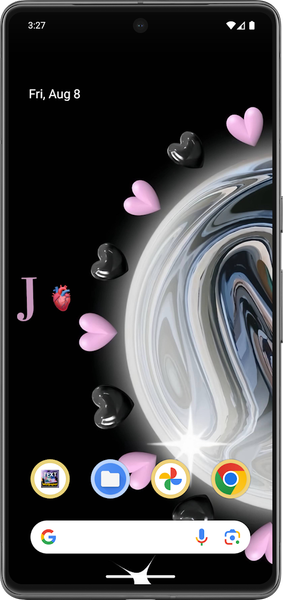 Text on Live Wallpaper - عکس برنامه موبایلی اندروید