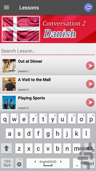 Danish Conversation 2 - عکس برنامه موبایلی اندروید