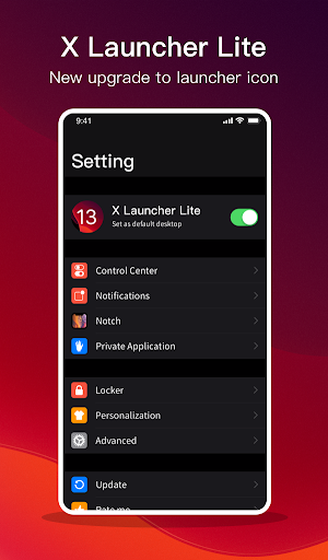 X Launcher Lite for Phone 11- OS 13 Theme Launcher - Image screenshot of android app