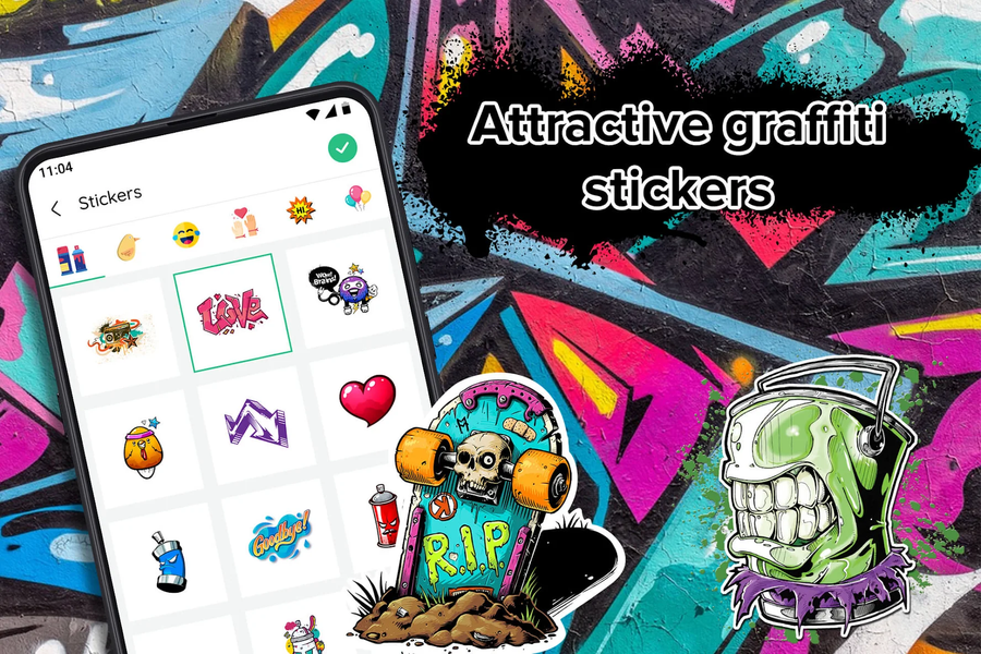 Graffiti Name Logo Maker - عکس برنامه موبایلی اندروید