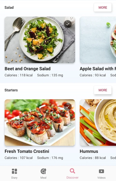 DASH Diet Meal Planner - عکس برنامه موبایلی اندروید