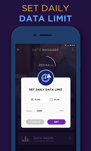 Data Usage Manager & Monitor - عکس برنامه موبایلی اندروید