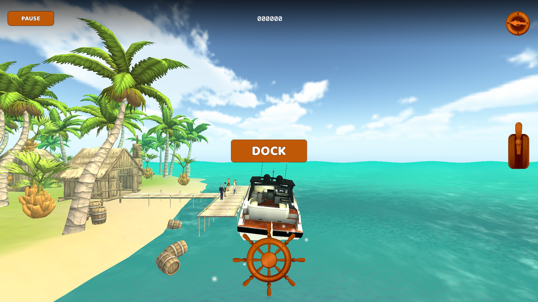 Boat Trip 3D - Gameplay image of android game