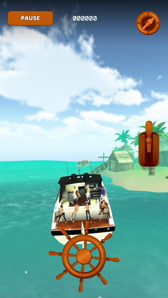 Boat Trip 3D - Gameplay image of android game