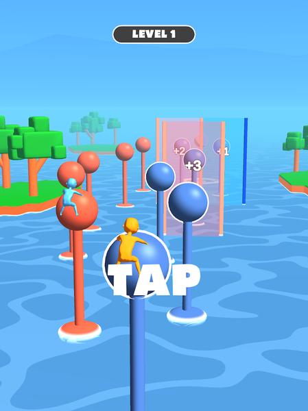 Don't Fall Down - عکس بازی موبایلی اندروید