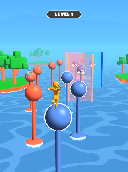 Don't Fall Down - عکس بازی موبایلی اندروید