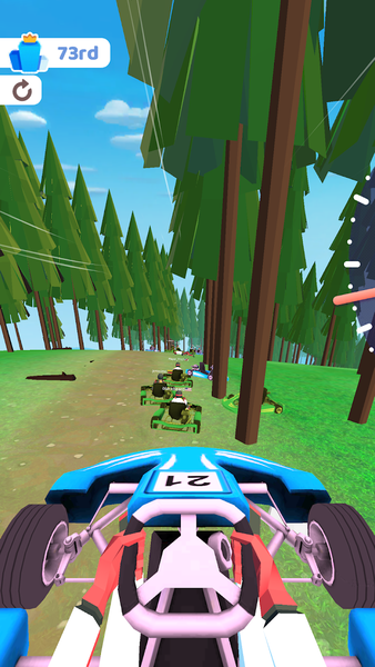 Kart Rush 3D - Image screenshot of android app