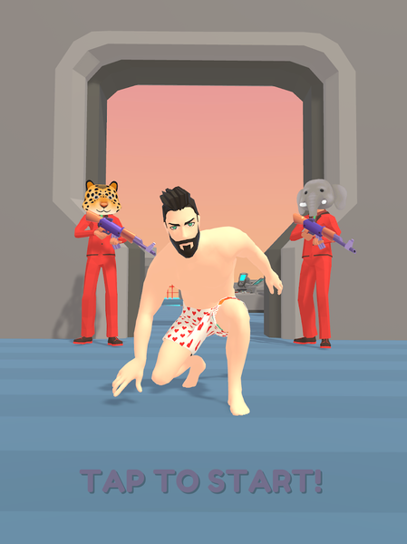 Mutant Run 3D - Lab Race - Gameplay image of android game