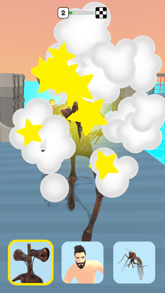 Mutant Run 3D - Lab Race - Gameplay image of android game