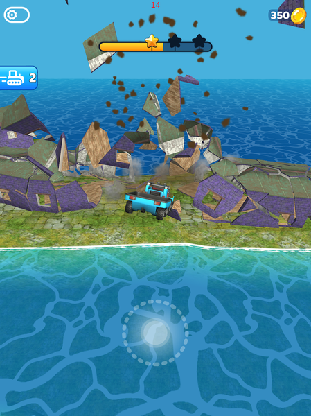 Slingshot Bulldozer - عکس بازی موبایلی اندروید