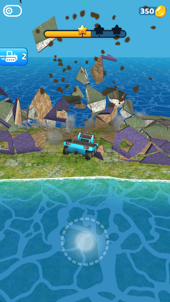 Slingshot Bulldozer - عکس بازی موبایلی اندروید