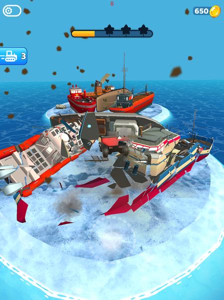 Slingshot Bulldozer - عکس بازی موبایلی اندروید