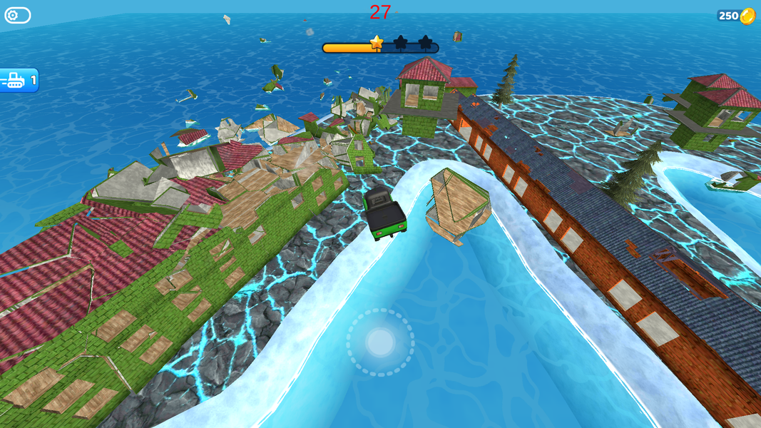 Slingshot Bulldozer - عکس بازی موبایلی اندروید