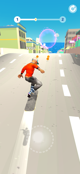 Urban Surfer 3D - Gameplay image of android game