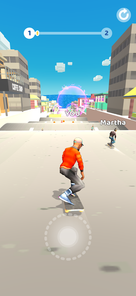 Urban Surfer 3D - Gameplay image of android game