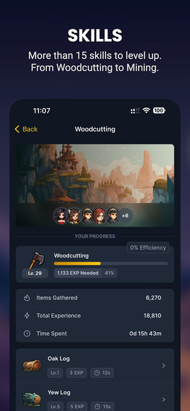 IdleMMO - Online Idle RPG - عکس بازی موبایلی اندروید