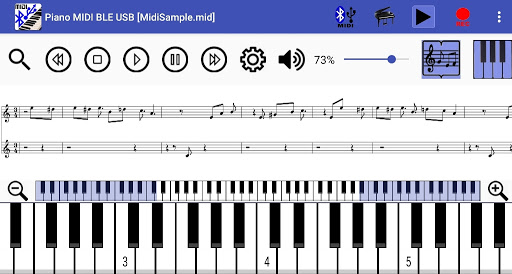 piano midi android