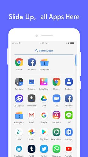 DC Launcher - Android Oreo Style, Fast & Simple - Image screenshot of android app