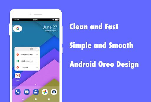 DC Launcher - Android Oreo Style, Fast & Simple - Image screenshot of android app