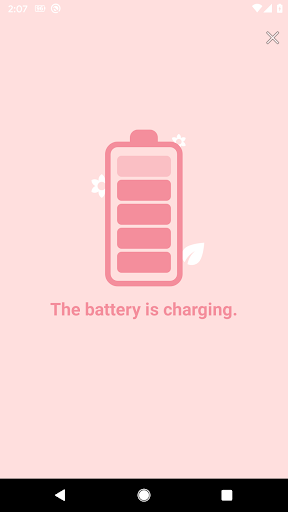 Battery sound notification - Image screenshot of android app