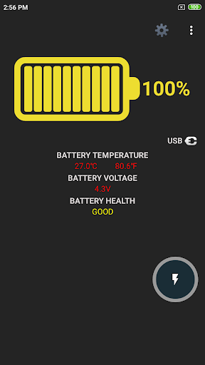 Battery Sound Alarm - Image screenshot of android app