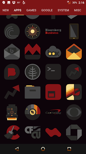 Desaturate Icon Pack - عکس برنامه موبایلی اندروید