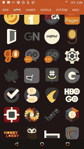 Saturate Icon Pack - عکس برنامه موبایلی اندروید
