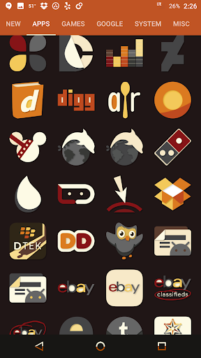 Saturate Icon Pack - عکس برنامه موبایلی اندروید