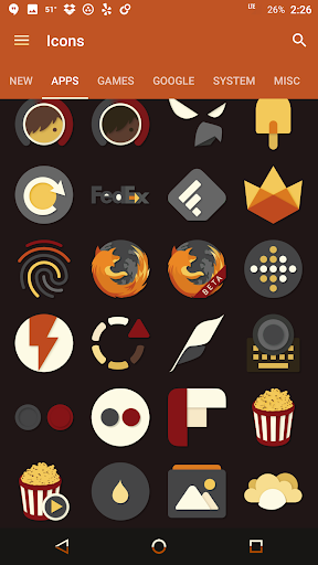 Saturate Icon Pack - عکس برنامه موبایلی اندروید