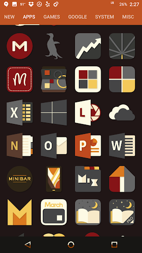 Saturate Icon Pack - عکس برنامه موبایلی اندروید