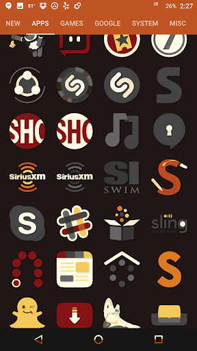 Saturate Icon Pack - عکس برنامه موبایلی اندروید